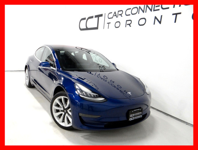 2018 TESLA MODEL 3 LONG RANGE *NAVI/BACKUP CAM/LEATHER/PANO ROOF in Cars & Trucks in City of Toronto - Image 2