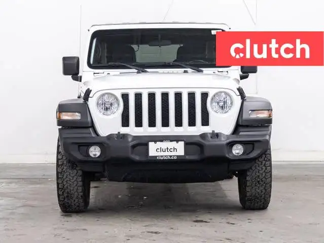 2019 Jeep Wrangler Unlimited Sport S 4x4 w/ Apple CarPlay & Andr in Cars & Trucks in Ottawa - Image 4