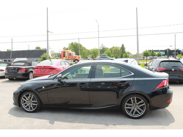 2015 Lexus IS 350 AWD, CUIR ROUGE, MAGS, A/C, NAVIGATION, BLUETO in Cars & Trucks in Longueuil / South Shore - Image 3
