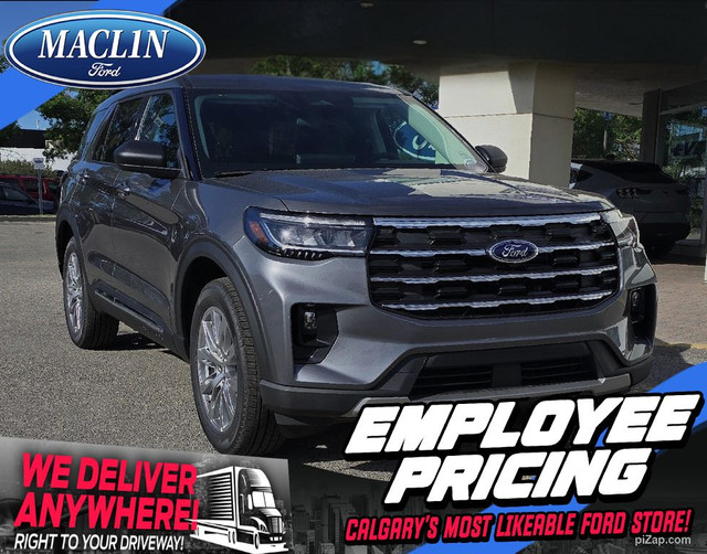 2025 Ford Explorer ACTIVE | COMFORT PKG | PANO ROOF | REMOTE STA in Cars & Trucks in Calgary