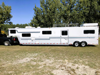 2005 SILVERSTAR 4 HORSE TRAILER HEAD TO HEAD LIVING QUARTERS