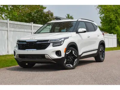 The 2024 Kia Seltos SX is a stylish and versatile compact SUV powered by a 1.6L turbocharged engine...