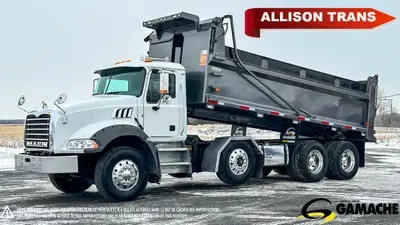 Heavy truck - # STOCK: C-33680 2013 MACK GU813 BENNE BASCULANTE / CAMION DOMPEUR 12 ROUES 2013 MACK...