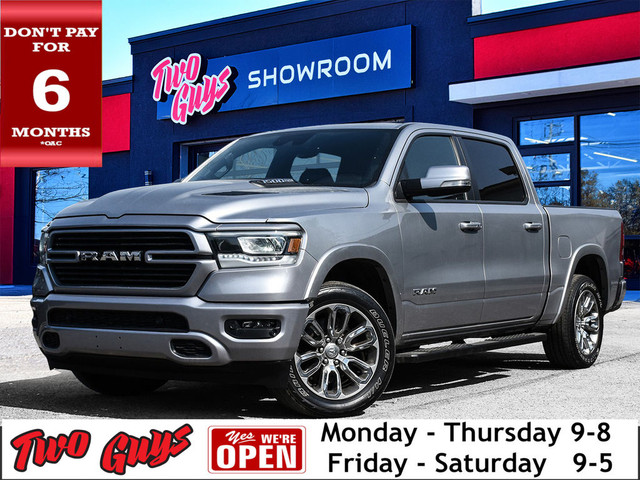 2022 Ram 1500 Laramie 4x4 Crew Cab 5'7 Box Leather Nav in Cars & Trucks in St. Catharines