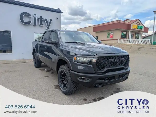 2025 RAM 1500 Rebel 4x4 Crew Cab 5'7 in Cars & Trucks in Medicine Hat - Image 2