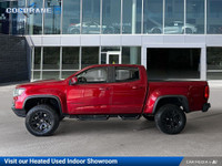 Get behind the wheel in our used 2021 Chevrolet Colorado ZR2 Crew Cab short box 4X4 in Cherry Red Ti... (image 1)