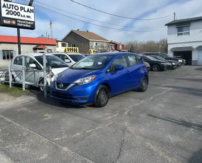 2017 Nissan Versa Note. Automatique. 128 000km. Tout Équipé. Caméra de Recule. Sièges Chauffants. Vi...