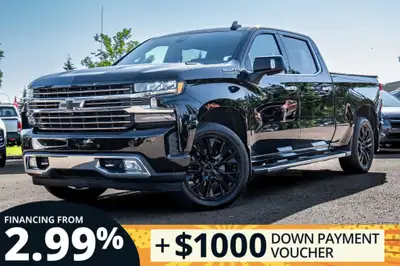 LOW KM! - 4X4 HIGH COUNTRY - DURAMAX 3.0L TURBO Diesel - Premium LEATHER Interior - Power SUNROOF -...