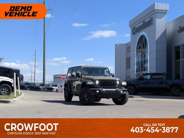 2025 Jeep Wrangler Willys - E-Locker Rear Axle - Safety Group in Cars & Trucks in Calgary