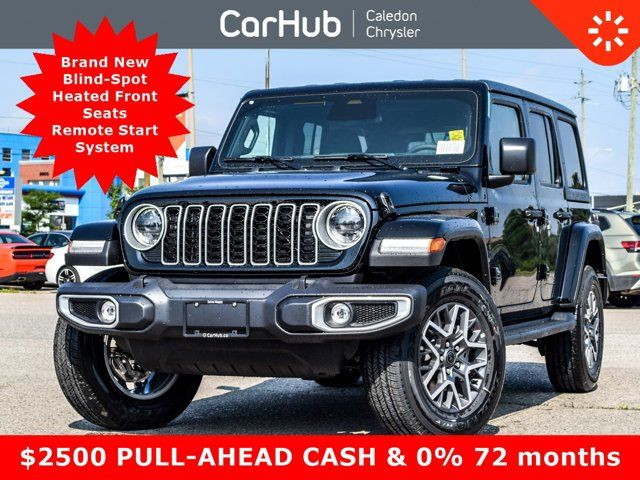 2025 Jeep Wrangler Sahara 4Door Freedom Top 12.3Display Safety in Cars & Trucks in Mississauga / Peel Region