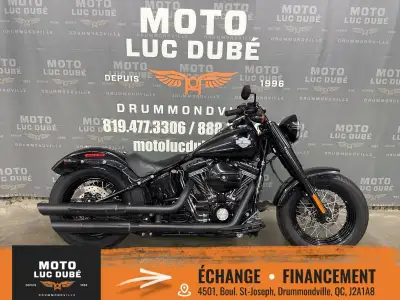 Harley-Davidson FLSS Slim S 2017 45 550 KM MOTO CANADIENNE ALARME MODÈLE S AVEC MOTEUR 110 SCREAMIN...