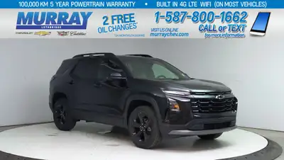 Call or text 1-587-800-1662 for more information. Visit us at our Murray Chevrolet Lethbridge locati...