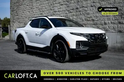 This 2024 Hyundai Santa Cruz is for sale today. This Regular Cab 4X4 pickup has 21,317 kms. It's whi...