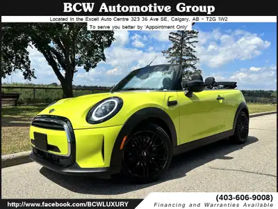 SOLD! 2022 MINI Cooper Convertible Nicely Financing  