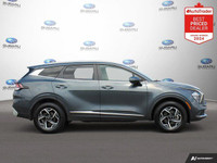 New Price! Odometer is 594 kilometers below market average! Gray 2023 Kia Sportage LX AWD 8-Speed Au... (image 5)