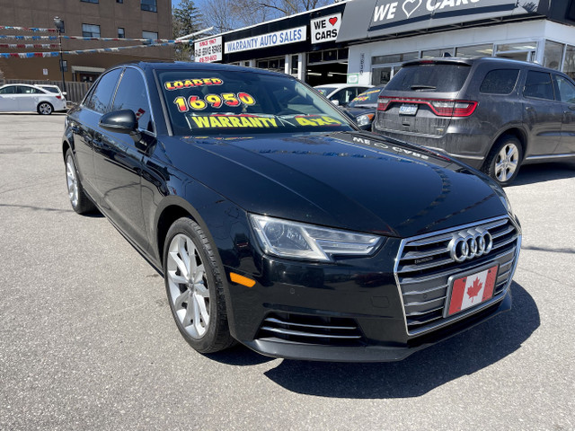 2017 Audi A4 Progressiv QUATTRO TFSI BT NAVI REV CAM PARK ASST in Cars & Trucks in City of Toronto - Image 2