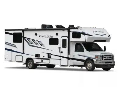 Forest River Forester LE Class C gas motorhome 3251CD Ford highlights: Flip-Down Bunk Two Slides Bun...