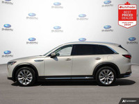 New Price! Odometer is 8813 kilometers below market average! Platinum Quartz 2025 Mazda CX-90 GT AWD... (image 1)