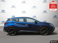 New Price! Odometer is 23178 kilometers below market average! Blue 2023 Nissan Murano Midnight Editi... (image 5)