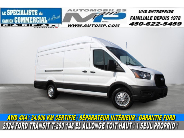 2024 Ford Transit Cargo Van T-250 148 EL AWD 4X4 EXTRA LONG ET H in Cars & Trucks in Laval / North Shore