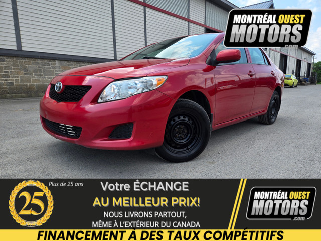 2010 Toyota Corolla Manual Transmission ! 1 OWNER ONLY / RUST PR in Cars & Trucks in West Island - Image 3