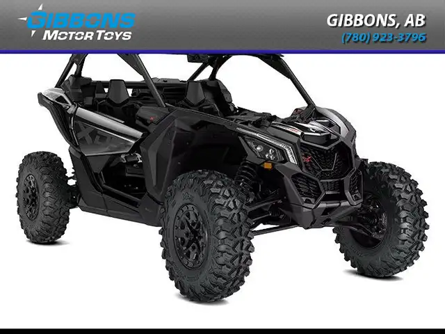 2025 Can-Am Maverick X3 X ds TURBO RR With Smart-Shox Triple Bla in ATVs in Edmonton - Image 2