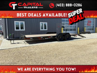 2024 Double A Trailers Carhauler Trailer - 83in. x 20' (10000 GV