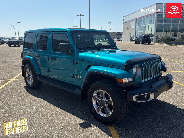 2020 Jeep Wrangler Unlimited Sahara 4x4 Convertible in Cars & Trucks in Red Deer