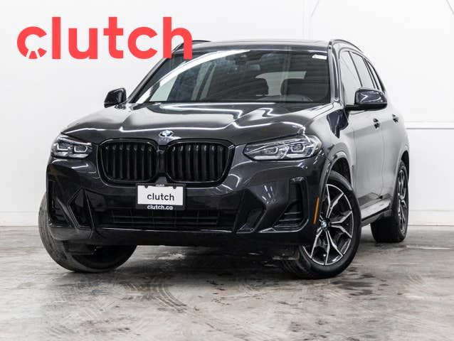 2022 BMW X3 xDrive30i AWD w/ Apple CarPlay & Android Auto, Panor in Cars & Trucks in Bedford