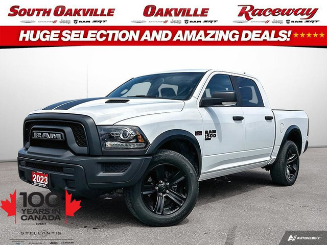 2023 Ram 1500 Classic WARLOCK | CARPLAY | 5.7 HEMI | HEATED SEAT in Cars & Trucks in Oakville / Halton Region