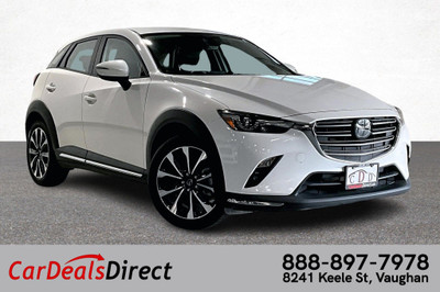 2021 Mazda CX-3 GT AWD/Leather/Sunroof/NAVI/Back Up Cam/Clean Ca