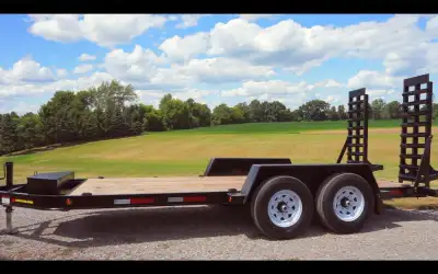Skip the wait times - Units in stock and ready for delivery! Miska in.Bobcatin. 7 Ton Lowbed Equipme...