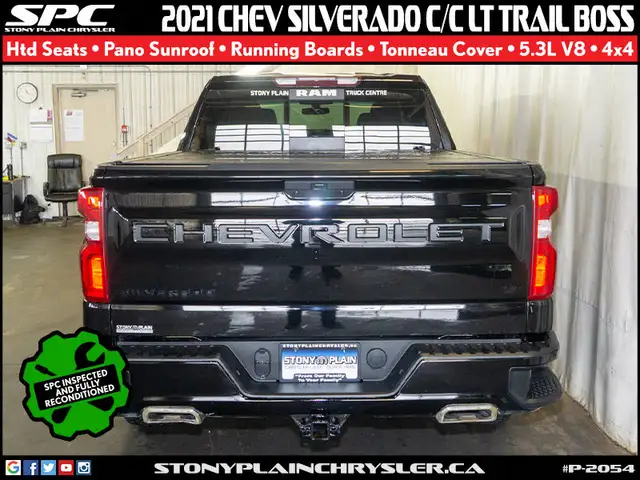 2021 Chevrolet Silverado 1500 Crew Cab Short Box 4-Wheel Drive L in Cars & Trucks in St. Albert - Image 5