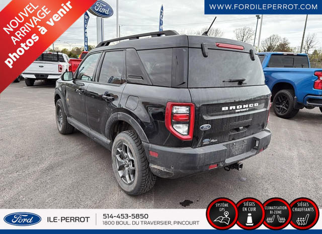 2022 Ford BRONCO SPORT BADLANDS 4X4, CUIR, SIÈGES CHAUFFANTS in Cars & Trucks in City of Montréal - Image 3