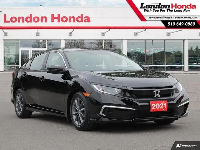 2021 Honda Civic Sedan EX| One Owner | Clean Carfax | Full in Cars & Trucks in London - Image 9