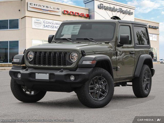 2025 Jeep Wrangler Sport S | Cloth | Heated Seats + Wheel in Cars & Trucks in Grande Prairie