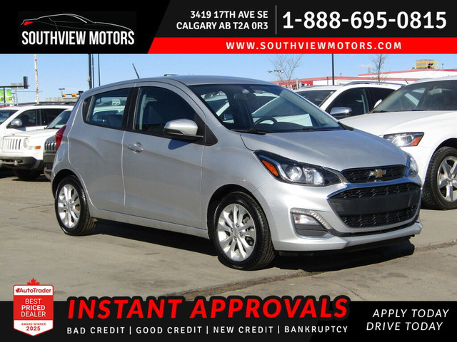2019 Chevrolet Spark LT w-1LT HB 1.4L B.CAM/CAR-PLAY/R.START/LOW in Cars & Trucks in Calgary