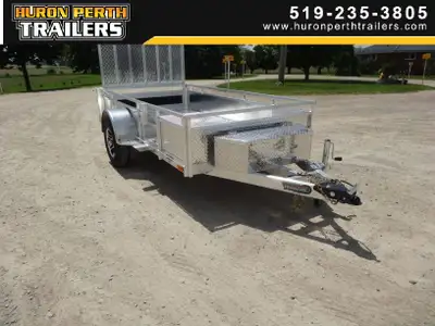Huron Perth Trailers 2022 Millroad MS510 Aluminum Utility Trailer 5ft Width x 10ft Length Fully Alum...