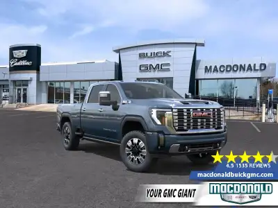 Leather Seats, Power Running Boards, Gooseneck/ 5th Wheel Prep Package, Denali Preferred Equipment G...