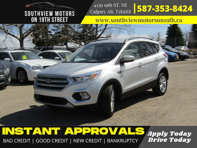 2018 Ford Escape SE-AWD-B.UP CAM-H.SEATS-BLUETOOTH in Cars & Trucks in Calgary