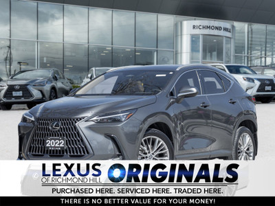 2022 Lexus NX 350 ULTRA PREM | LEXUS CERTIFIED | 20” ALLOY WH...