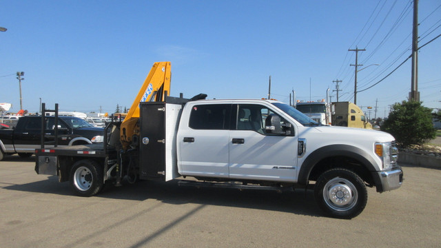 2019 FORD F-550 XLT CREW CAB WITH EFFER 80 BOOM CRANE in Heavy Equipment in Vancouver - Image 4