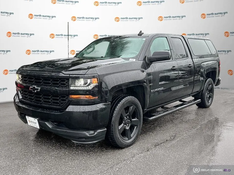 2018 Chevrolet Silverado 1500 Custom - 4WD / Rear View Cam / App