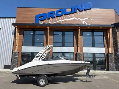 In STOCK!.. Reserve it TODAY!! Yamaha Sportboat is BACK at ProlineMM! Summer means lake life in Sask...