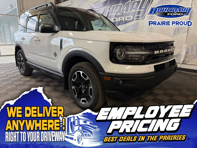 2024 Ford Bronco Sport OUTER BANKS 4WD | HTD STS | REMOTE START  in Cars & Trucks in Lloydminster