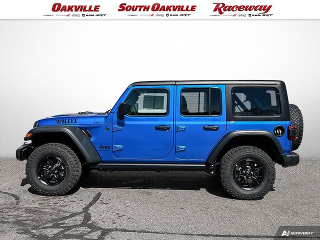2024 Jeep Wrangler 4DR WILLYS | BLIND SPOT | DEMO | HITCH RECEIV in Cars & Trucks in Oakville / Halton Region - Image 3