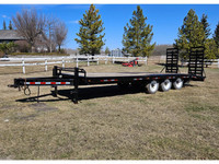 2015 Beothuk 24 Ft TRI/A Flat Deck Trailer