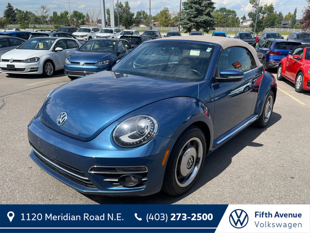 2018 Volkswagen Beetle Convertible Coast + Style Pkg Auto for sa in Cars & Trucks in Calgary