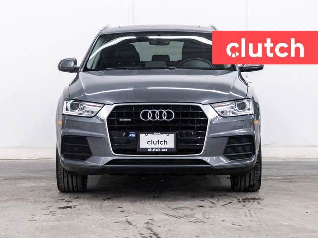 2017 Audi Q3 Progressiv AWD w/ Power Moonroof, Rearview Cam, Fro in Cars & Trucks in City of Toronto - Image 2
