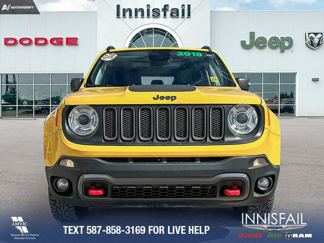 2018 Jeep Renegade Trailhawk Leather! Navigation! Panoramic S... in Cars & Trucks in Red Deer - Image 2